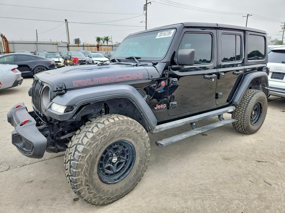 Продажа на аукционе авто 2021 Jeep Wrangler Unlimited, vin: 1C4HJXFN9MW763827, номер лота: 70516726