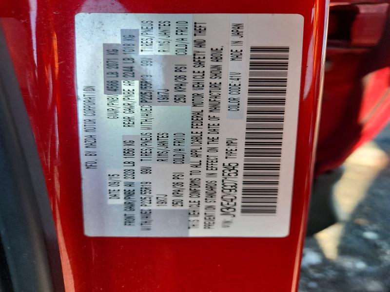67900446 :رقم المزاد ، JM3KE4DY9G0715345 vin ، 2016 Mazda Cx-5 مزاد بيع