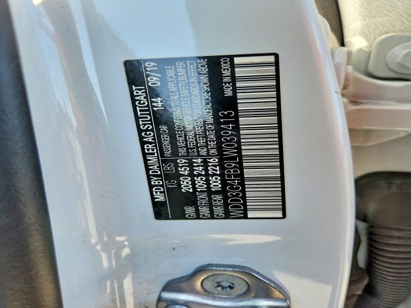 Продаж на аукціоні авто 2020 Mercedes-benz A, vin: WDD3G4FB9LW039413, номер лоту: 70338976
