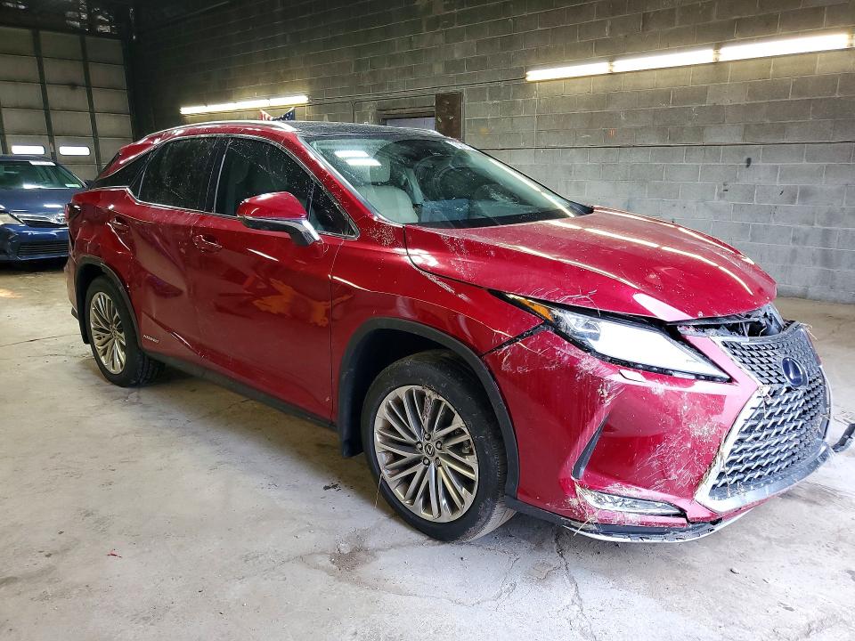 70174316 :رقم المزاد ، 2T2JGMDA0NC080287 vin ، 2022 Lexus Rx مزاد بيع