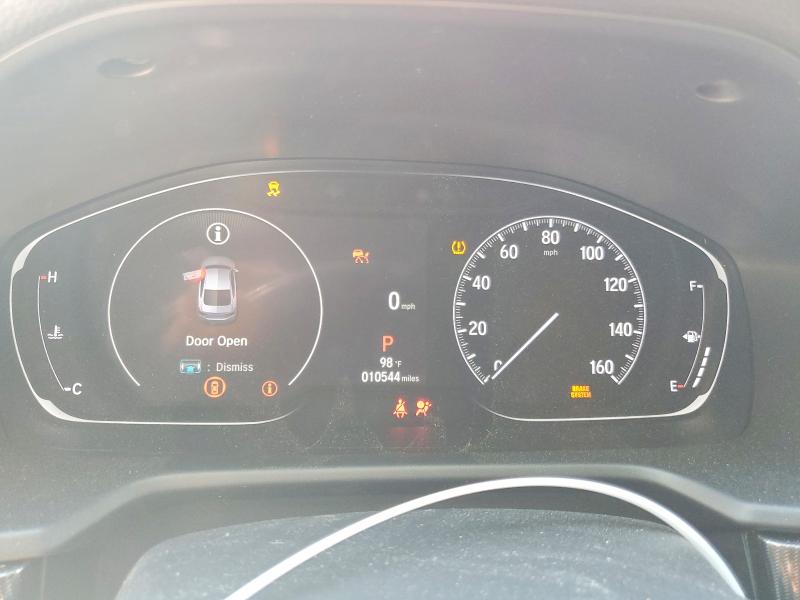 2022 Honda Accord მანქანა იყიდება აუქციონზე, vin: 1HGCV2F34NA000274, აუქციონის ნომერი: 68586246