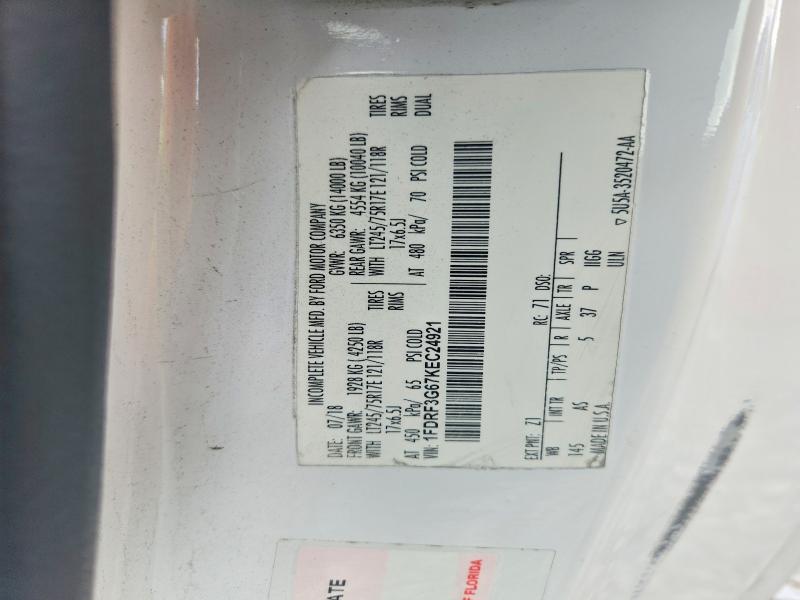 Продажа на аукционе авто 2019 Ford F350, vin: 1FDRF3G67KEC24921, номер лота: 70405126