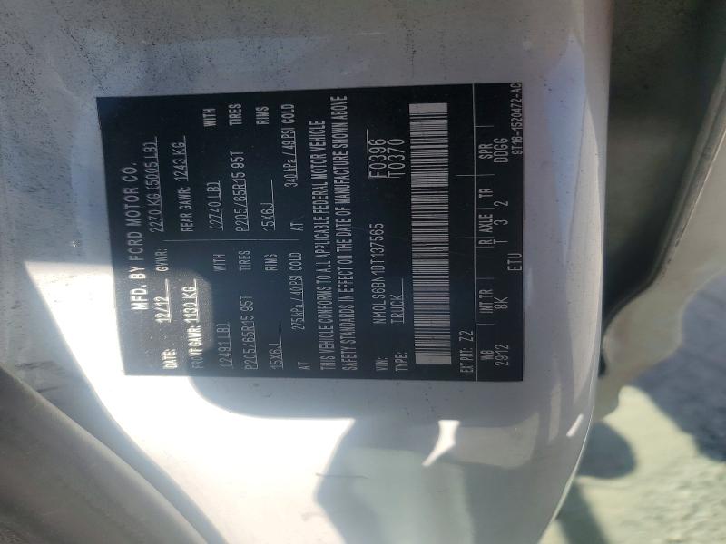 70733466 :رقم المزاد ، NM0LS6BN1DT137565 vin ، 2013 Ford Transit Connect مزاد بيع