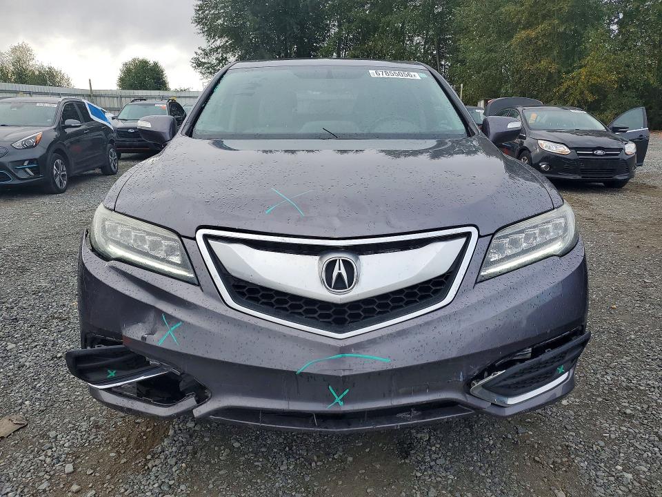 67855056 :رقم المزاد ، 5J8TB3H50HL005459 vin ، 2017 Acura Rdx مزاد بيع