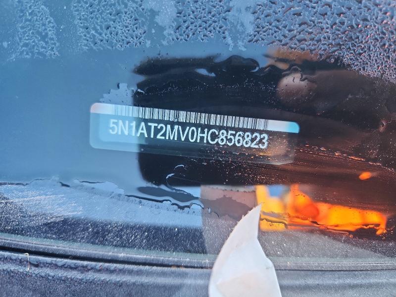 2017 Nissan Rogue მანქანა იყიდება აუქციონზე, vin: 5N1AT2MV0HC856823, აუქციონის ნომერი: 68026006