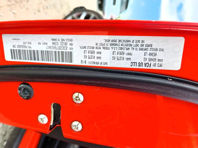 2016 Dodge Challenger მანქანა იყიდება აუქციონზე, vin: 2C3CDZBT7GH316017, აუქციონის ნომერი: 68607806