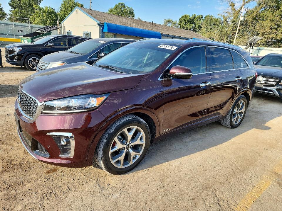 Продажа на аукционе авто 2019 Kia Sorento, vin: 5XYPKDA52KG464348, номер лота: 67181256