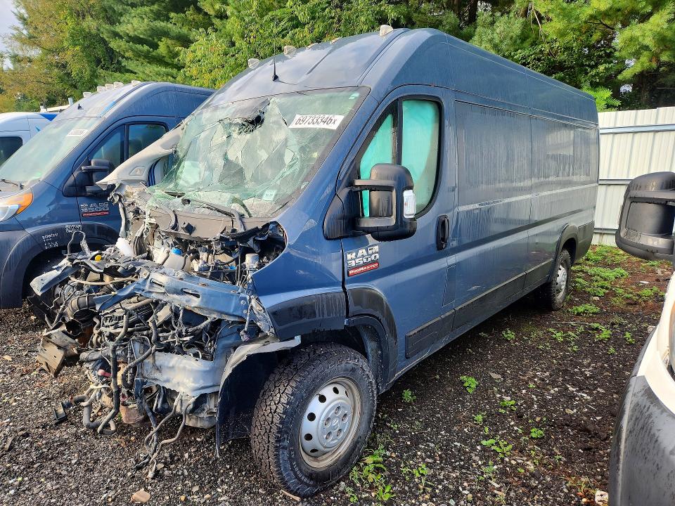 69733346 :رقم المزاد ، 3C6MRVJGXME544364 vin ، 2021 Ram Promaster 3500 مزاد بيع