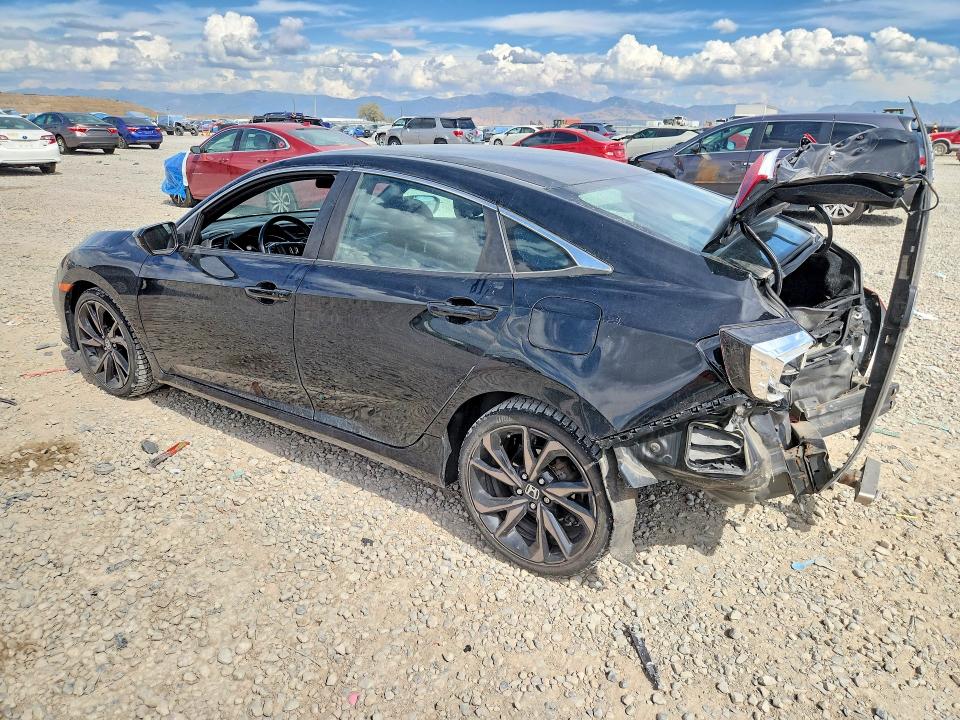 69168166 :رقم المزاد ، 19XFC2E86KE050598 vin ، 2019 Honda Civic مزاد بيع