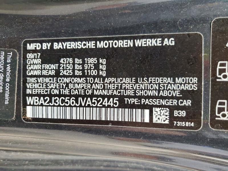 Aukcja sprzedaży 2018 Bmw 230xi, vin: WBA2J3C56JVA52445, numer aukcji: 70450406