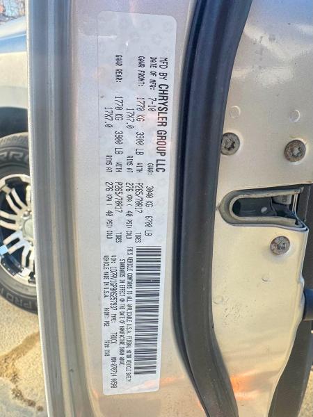 70776886 :رقم المزاد ، 1D7RV1GP8AS257937 vin ، 2010 Dodge Ram 1500 مزاد بيع
