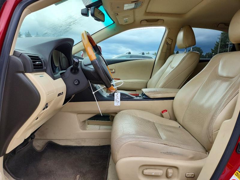 67237616 :رقم المزاد ، 2T2BK1BA5AC027504 vin ، 2010 Lexus Rx مزاد بيع