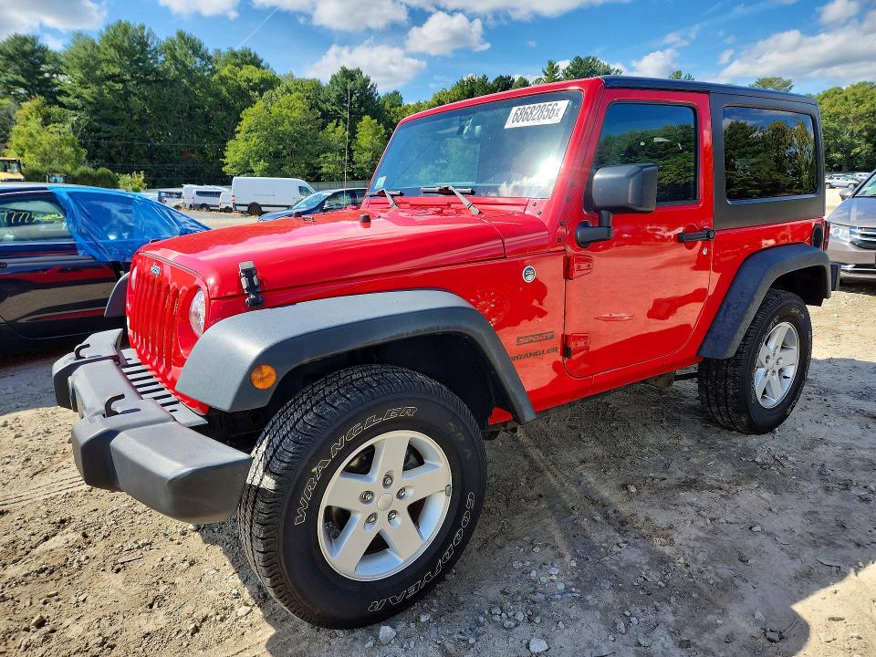 Продаж на аукціоні авто 2016 Jeep Wrangler, vin: 1C4AJWAG7GL269623, номер лоту: 68682856