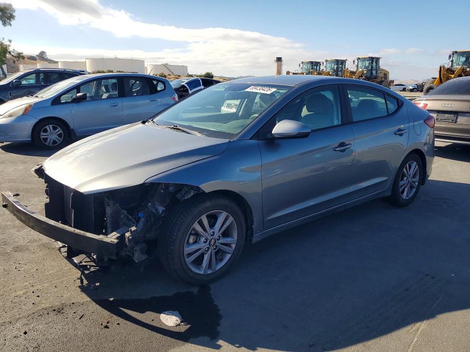 69438426 :رقم المزاد ، KMHD84LFXJU576878 vin ، 2018 Hyundai Elantra مزاد بيع