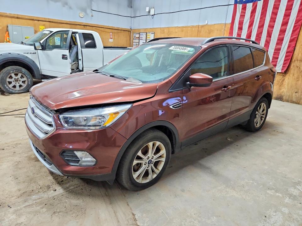 70004986 :رقم المزاد ، 1FMCU9GDXJUA43703 vin ، 2018 Ford Escape مزاد بيع