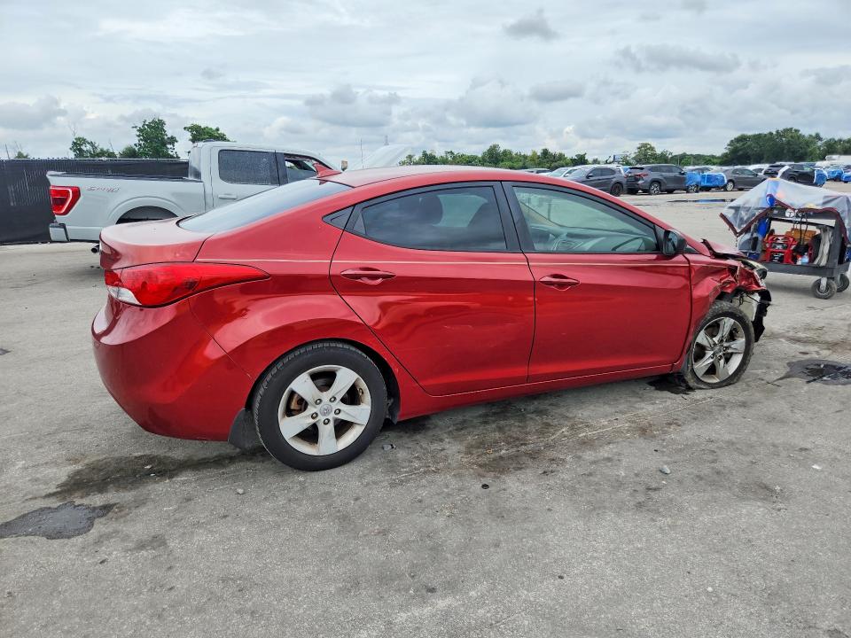 Продажа на аукционе авто 2013 Hyundai Elantra, vin: KMHDH4AE5DU662954, номер лота: 67400106