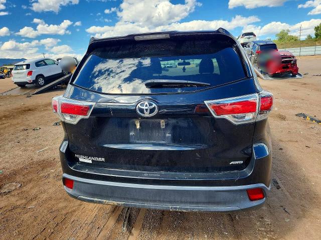 65446346 :رقم المزاد ، 5TDBKRFH1GS240220 vin ، 2016 Toyota Highlander مزاد بيع