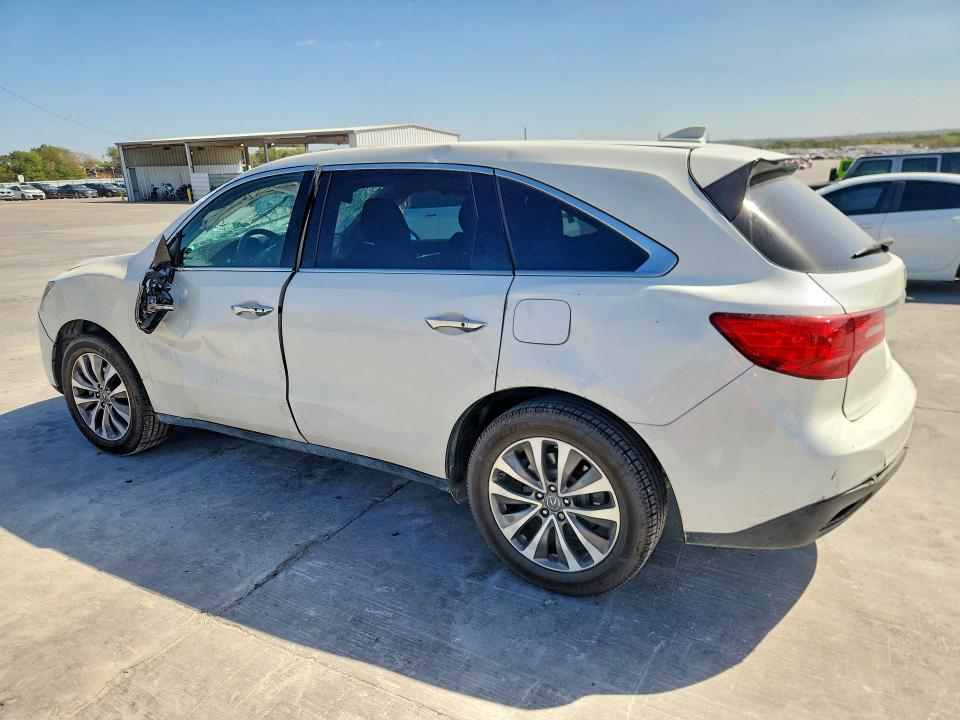 2016 Acura Mdx მანქანა იყიდება აუქციონზე, vin: 5FRYD3H49GB020192, აუქციონის ნომერი: 69035106