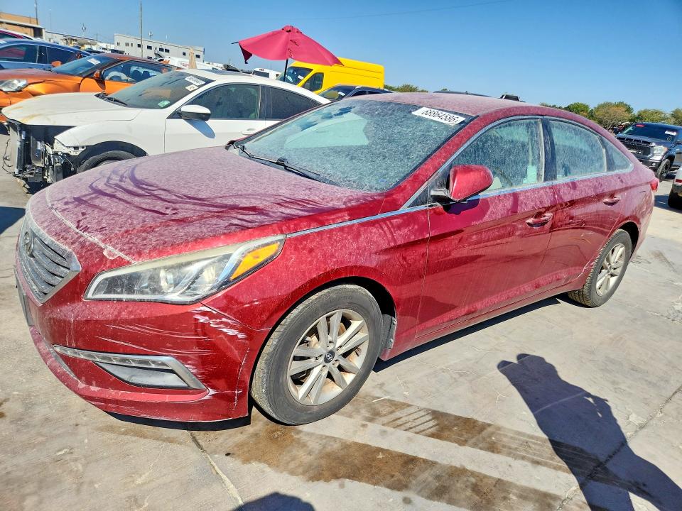 68864586 :رقم المزاد ، 5NPE24AF6FH116132 vin ، 2015 Hyundai Sonata مزاد بيع