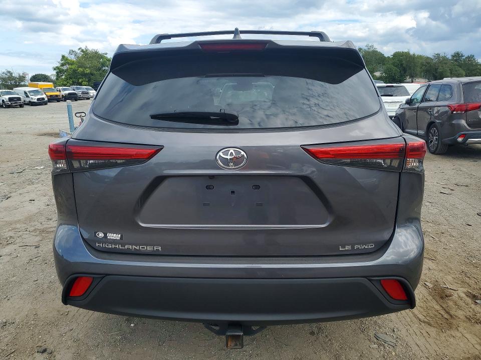 Aukcja sprzedaży 2022 Toyota Highlander, vin: 5TDBZRBH2NS573329, numer aukcji: 68135986
