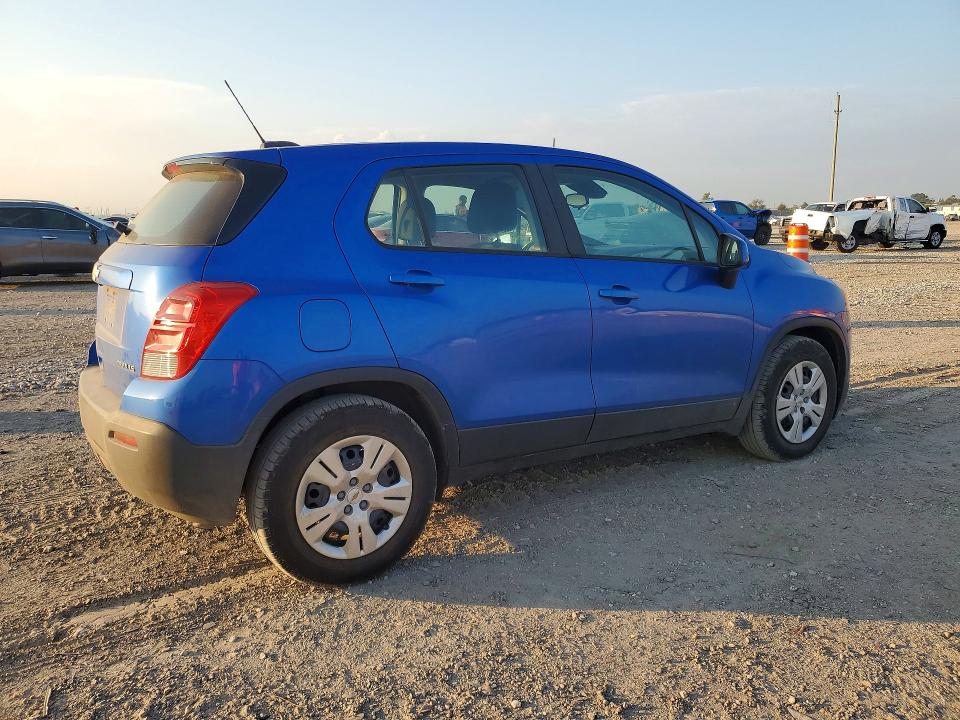 70053206 :رقم المزاد ، KL7CJKSBXGB733527 vin ، 2016 Chevrolet Trax مزاد بيع
