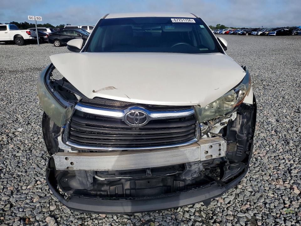 Aukcja sprzedaży 2016 Toyota Highlander, vin: 5TDZKRFH5GS178674, numer aukcji: 67251756