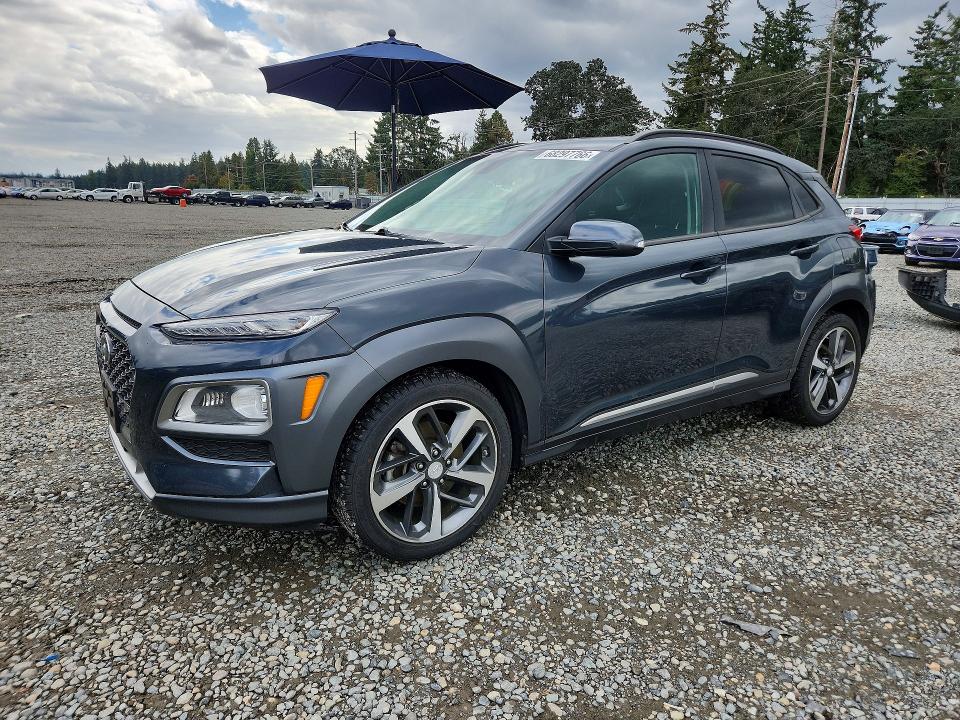 2018 Hyundai Kona მანქანა იყიდება აუქციონზე, vin: KM8K5CA54JU117334, აუქციონის ნომერი: 68297766