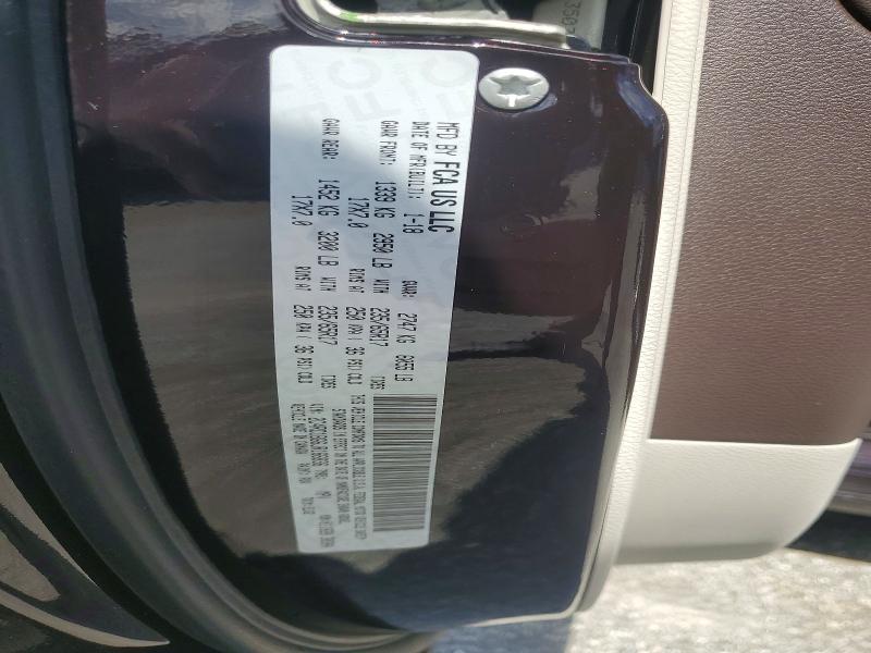 65237616 :رقم المزاد ، 2C4RC1BG6JR166836 vin ، 2018 Chrysler Pacifica مزاد بيع