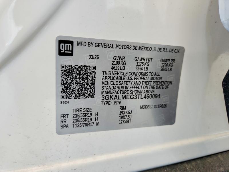Продаж на аукціоні авто 2026 Gmc Terrain, vin: 3GKALMEG3TL460094, номер лоту: 67418886