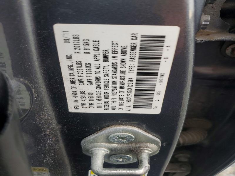 Продажа на аукционе авто 2012 Honda Accord, vin: 1HGCP2F37CA025564, номер лота: 68325456