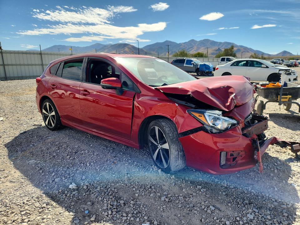 2017 Subaru Impreza მანქანა იყიდება აუქციონზე, vin: 4S3GTAM60H3745934, აუქციონის ნომერი: 68178866
