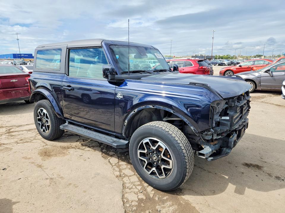 68541856 :رقم المزاد ، 1FMDE5AH8MLA61259 vin ، 2021 Ford Bronco مزاد بيع
