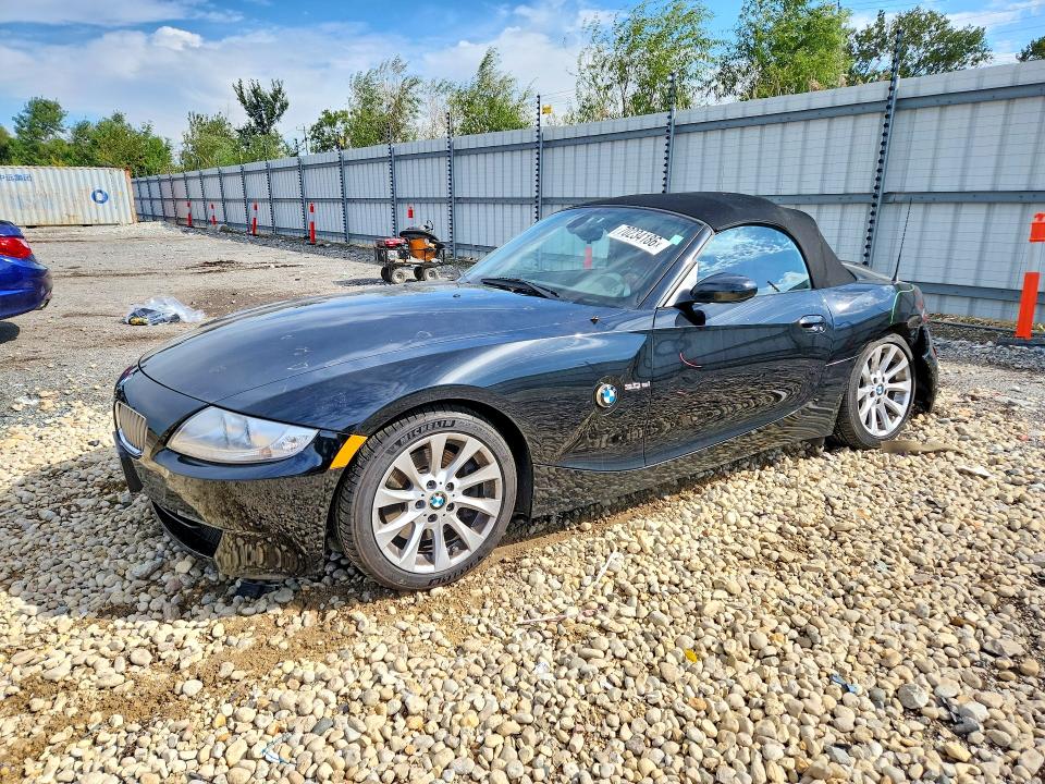 2007 Bmw Z4 მანქანა იყიდება აუქციონზე, vin: 4USBU53597LX02970, აუქციონის ნომერი: 70234186
