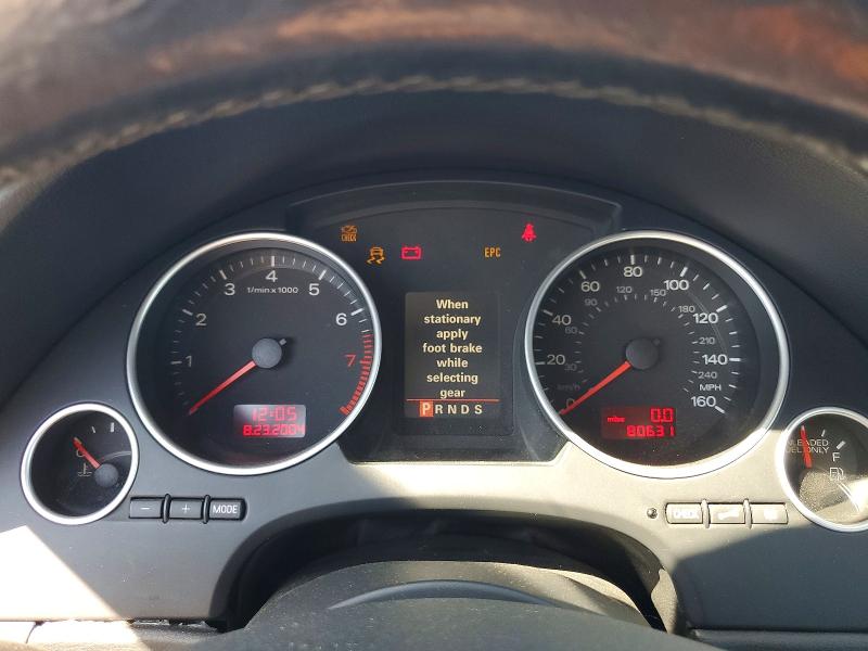 2006 Audi A4 მანქანა იყიდება აუქციონზე, vin: WAUAC48H66K010801, აუქციონის ნომერი: 70362316