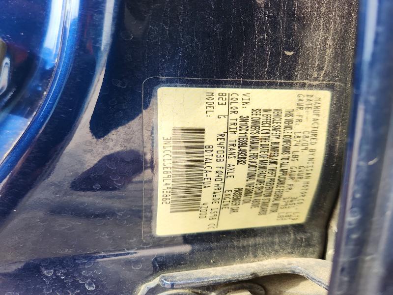 Aukcja sprzedaży 2009 Nissan Versa, vin: 3N1CC11E89L492882, numer aukcji: 68618776