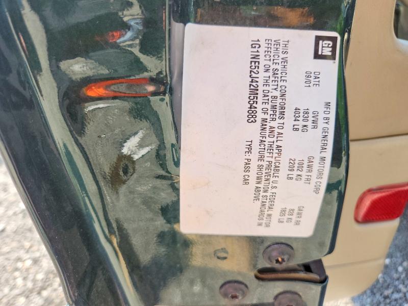 Aukcja sprzedaży 2002 Chevrolet Malibu, vin: 1G1NE52J42M554883, numer aukcji: 68789926