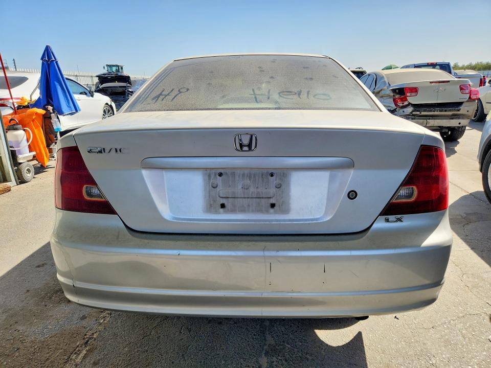 2002 Honda Civic მანქანა იყიდება აუქციონზე, vin: 1HGEM21542L088425, აუქციონის ნომერი: 70731786