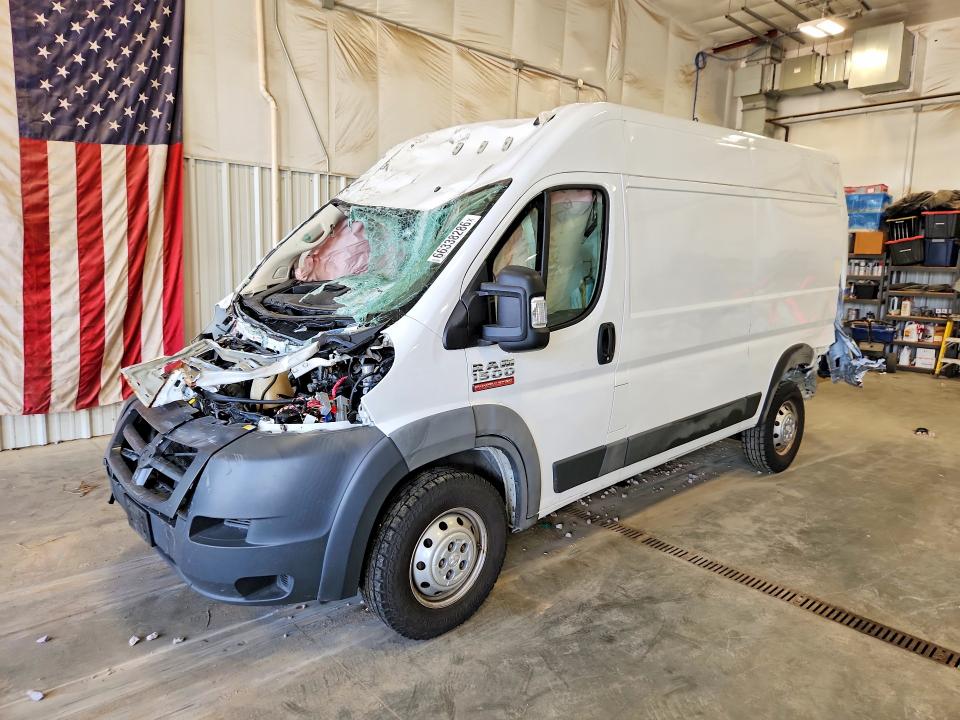66338286 :رقم المزاد ، 3C6TRVBG4JE143558 vin ، 2018 Ram Promaster 1500 مزاد بيع