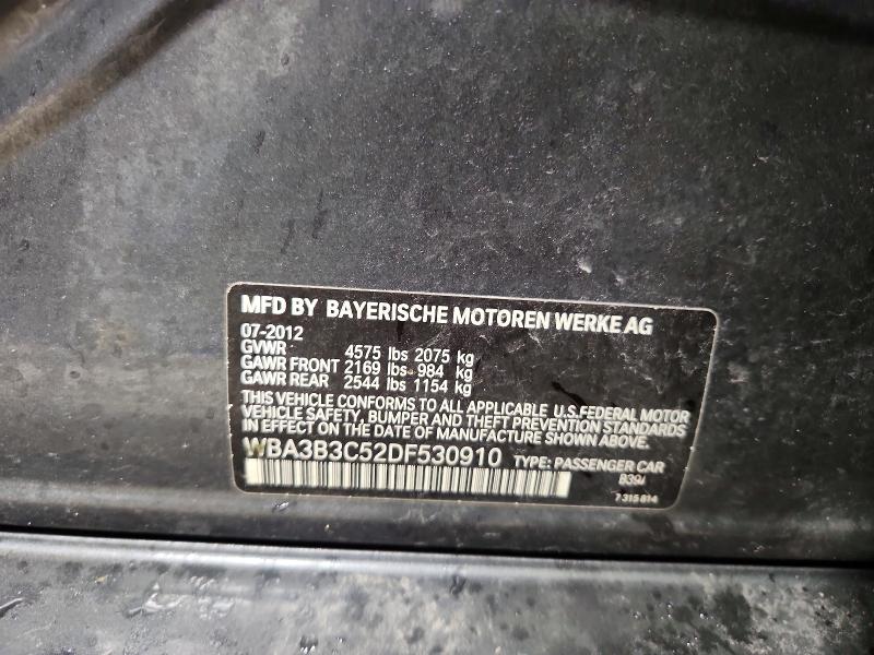 Продаж на аукціоні авто 2013 Bmw 328, vin: WBA3B3C52DF530910, номер лоту: 70538406