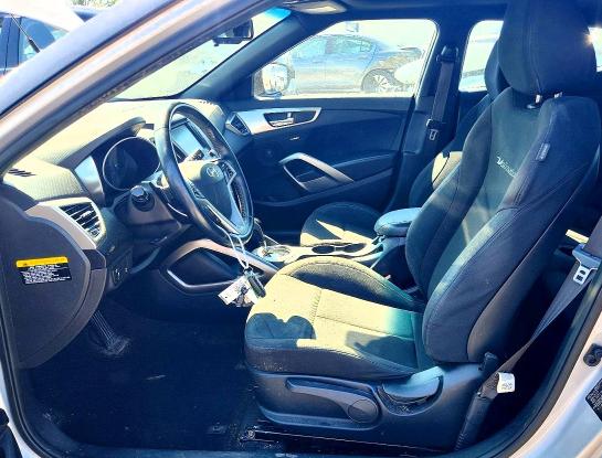 2017 Hyundai Veloster მანქანა იყიდება აუქციონზე, vin: KMHTC6ADXHU316658, აუქციონის ნომერი: 67190876