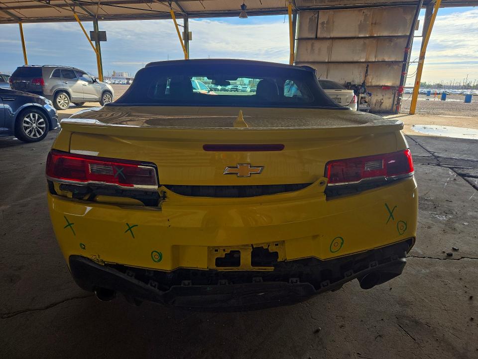 2014 Chevrolet Camaro მანქანა იყიდება აუქციონზე, vin: 2G1FB3D34E9307249, აუქციონის ნომერი: 70268896