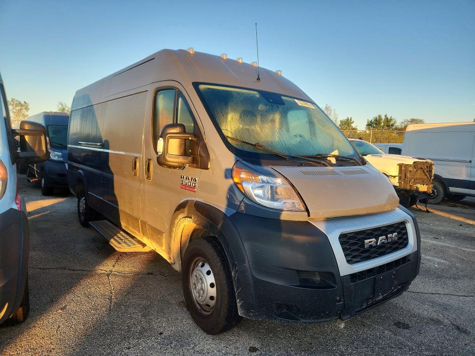 2021 Ram Promaster 3500 მანქანა იყიდება აუქციონზე, vin: 3C6MRVJG9ME535770, აუქციონის ნომერი: 69055306