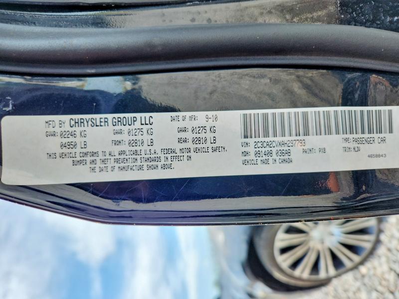 2010 Chrysler 300 მანქანა იყიდება აუქციონზე, vin: 2C3CA2CVXAH297793, აუქციონის ნომერი: 68684476