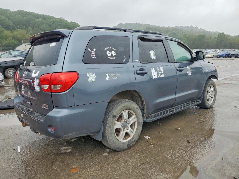 70172156 :رقم المزاد ، 5TDBY5G1XAS030179 vin ، 2010 Toyota Sequoia مزاد بيع