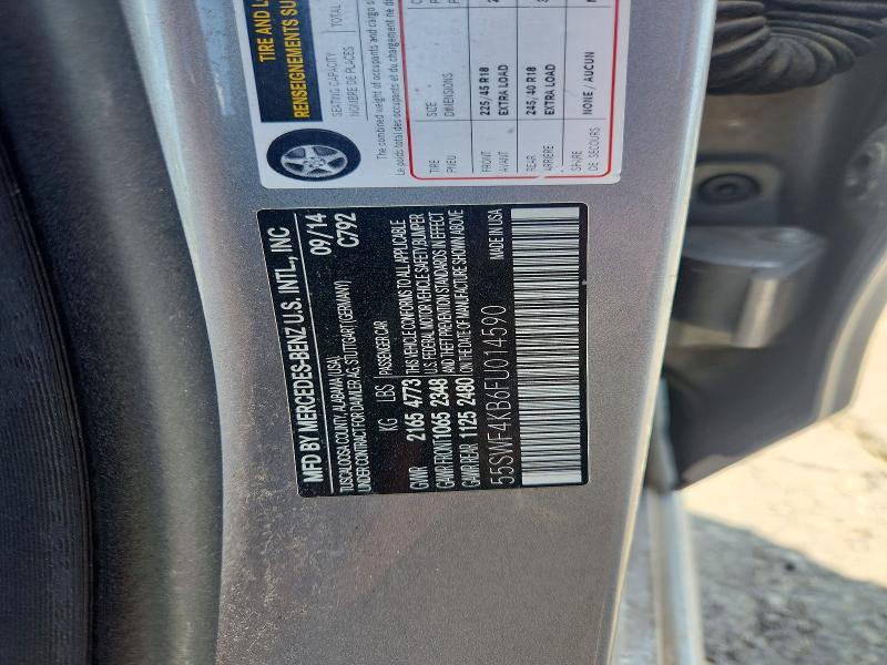 Aukcja sprzedaży 2015 Mercedes-benz C, vin: 55SWF4KB6FU014590, numer aukcji: 68999416
