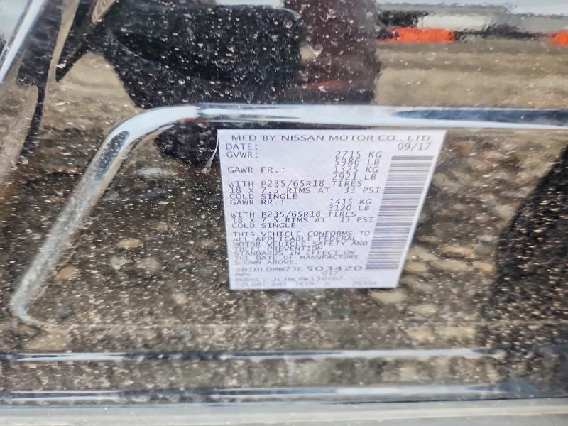 67433196 :رقم المزاد ، 5N1DL0MM2JC503420 vin ، 2018 Infiniti Qx60 مزاد بيع