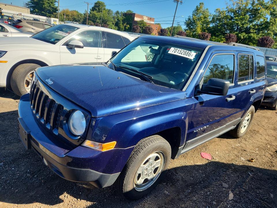 Auction sale of the 2014 Jeep Patriot, vin: 1C4NJRBBXED665512, lot number: 70152886