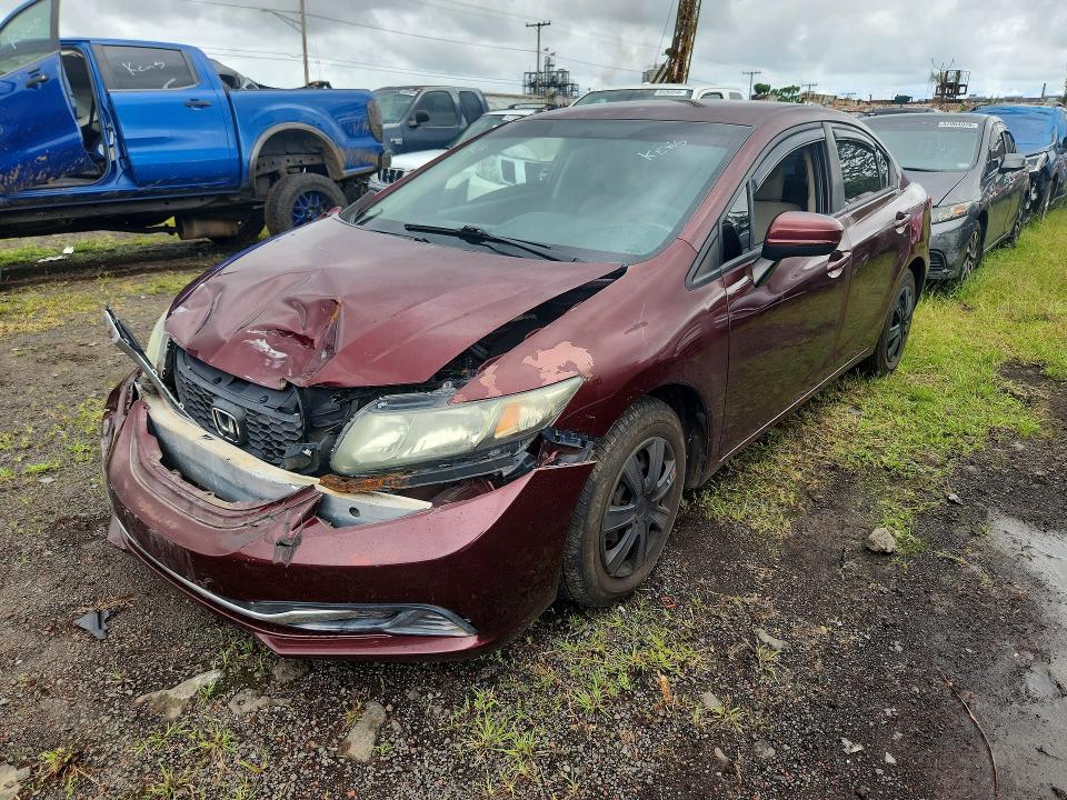 66853406 :رقم المزاد ، 2HGFB2F51FH530292 vin ، 2015 Honda Civic مزاد بيع