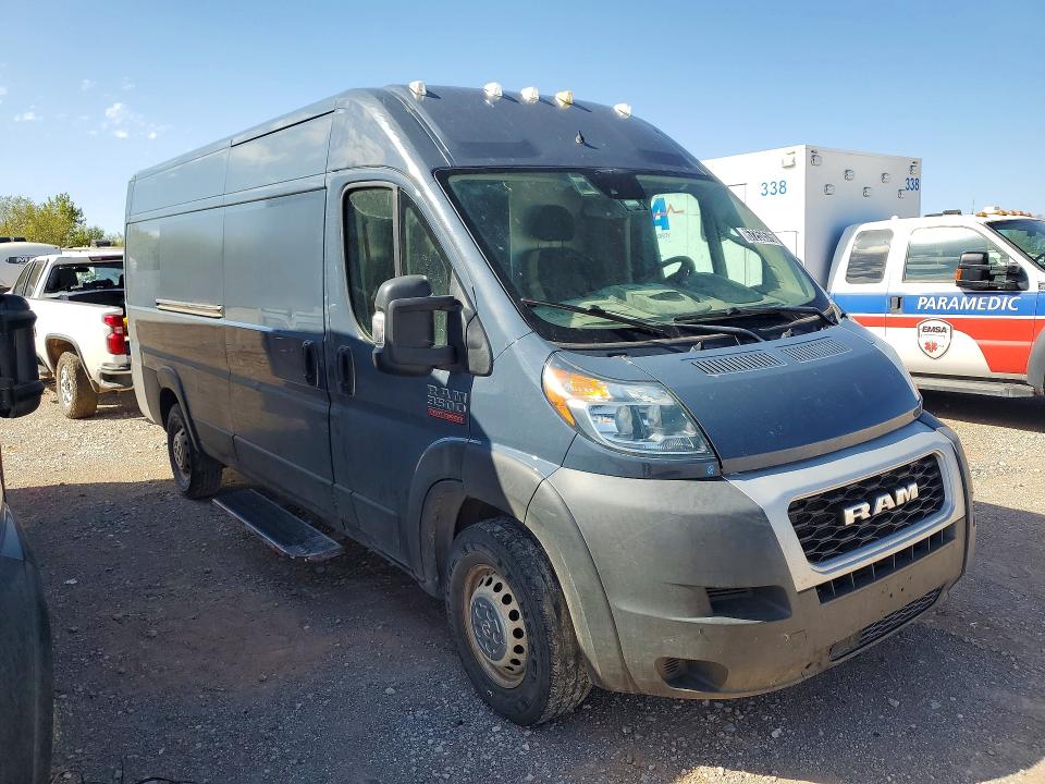 67253576 :رقم المزاد ، 3C6MRVJGXME586663 vin ، 2021 Ram Promaster 3500 مزاد بيع