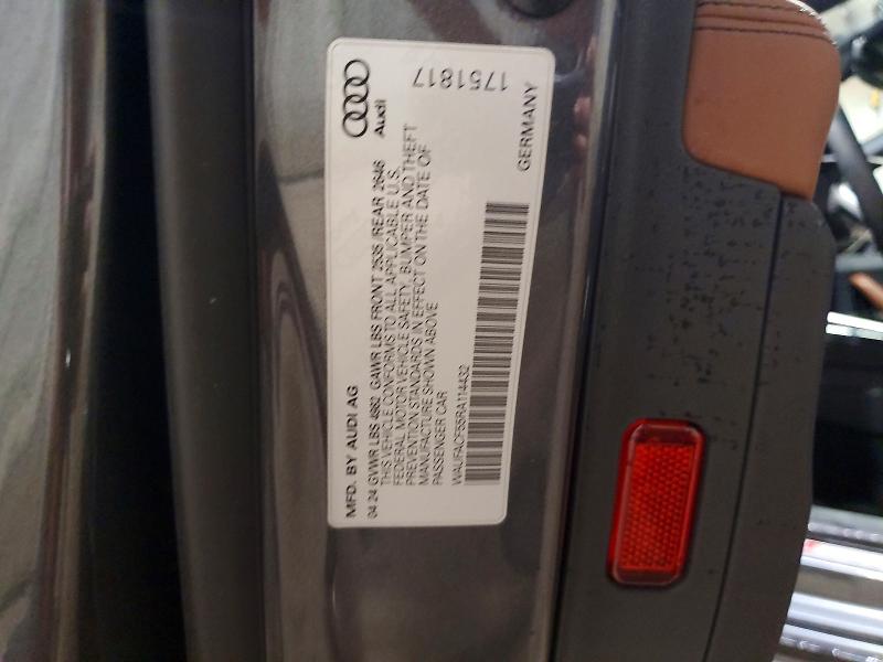 2024 Audi A5 მანქანა იყიდება აუქციონზე, vin: WAUFACF55RA114432, აუქციონის ნომერი: 69538966